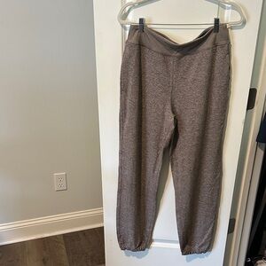 Athleta Heather Brown Joggers Med Tall